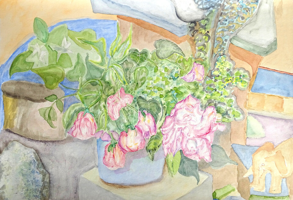 Stilleben mit Blumenstrauß 1, Wolfgang Bittkau