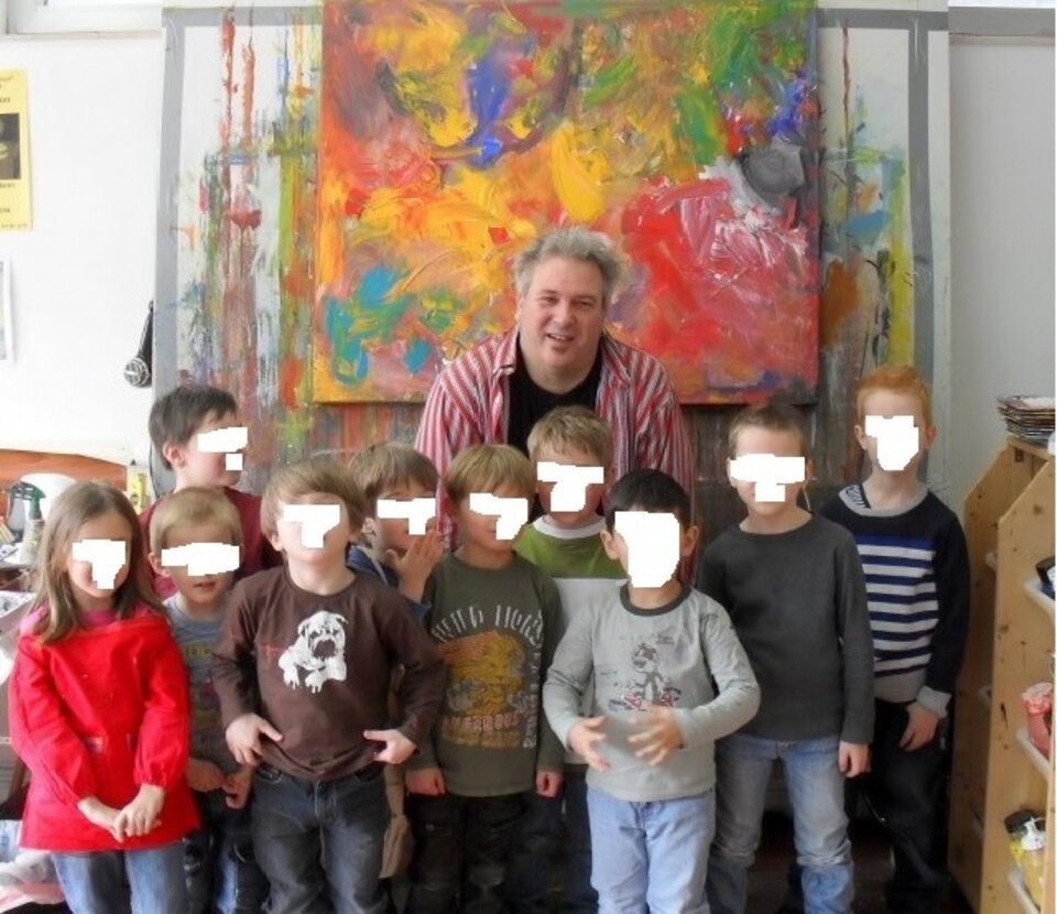 Besuch des Kindergartens 