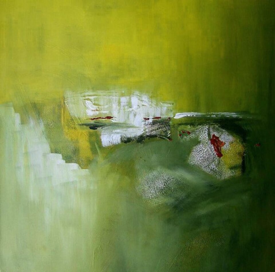 oT, Acryl auf Leinwand, Markus Schon