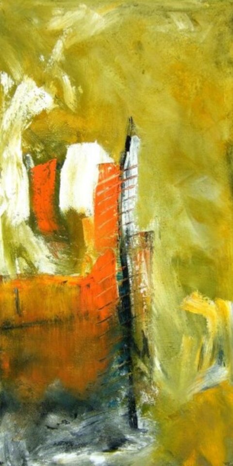 Recently at the Harbor, Acryl auf Leinwand, Markus Schon