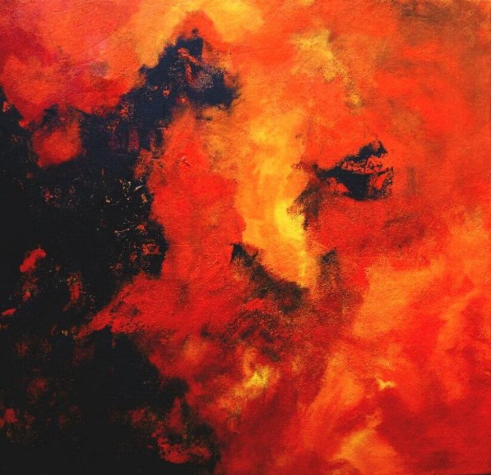 The Devil and the Dancer, Acryl auf Leinwand, Markus Schon