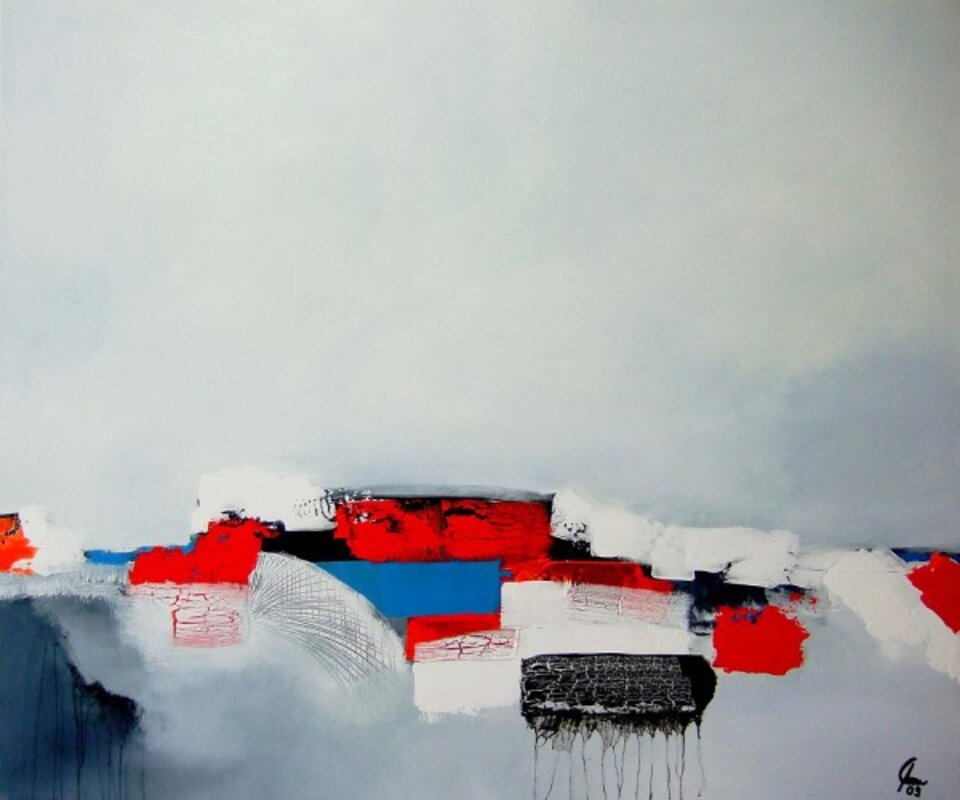 One of these days, Acryl auf Leinwand, Markus Schon
