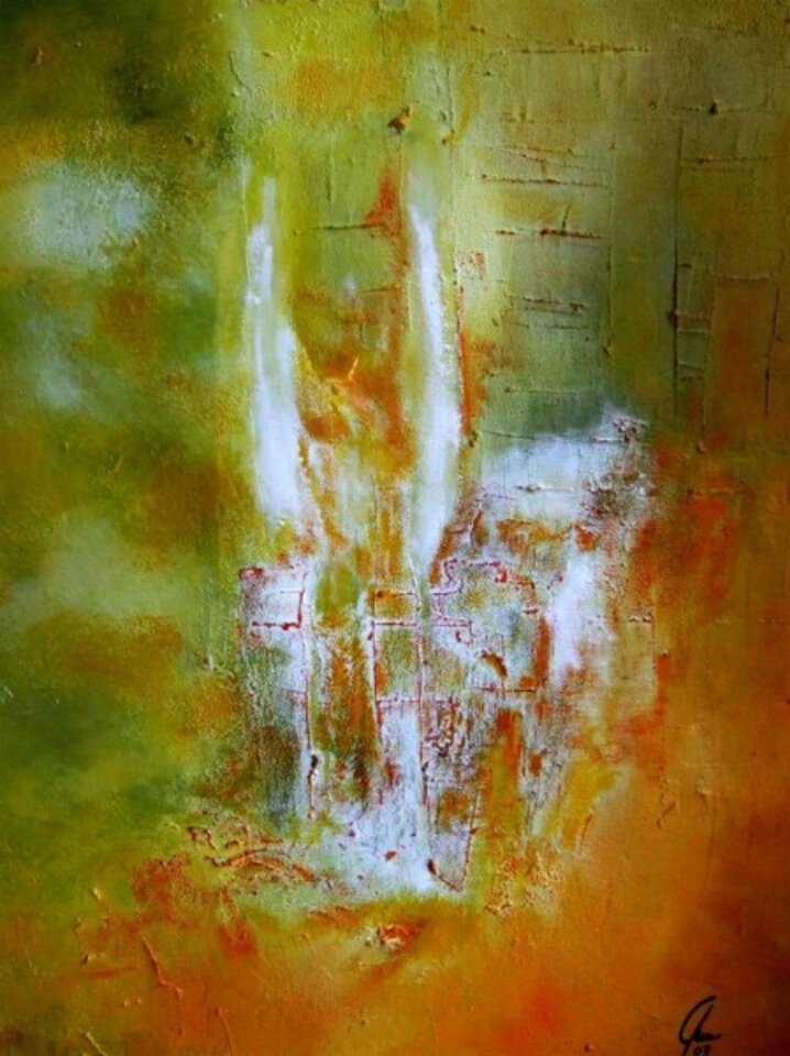 Last day on earth, Acryl auf Leinwand, Markus Schon