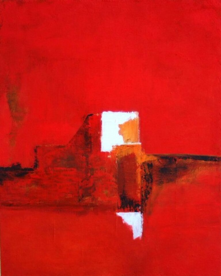 The Red One, Acryl auf Leinwand, Markus Schon