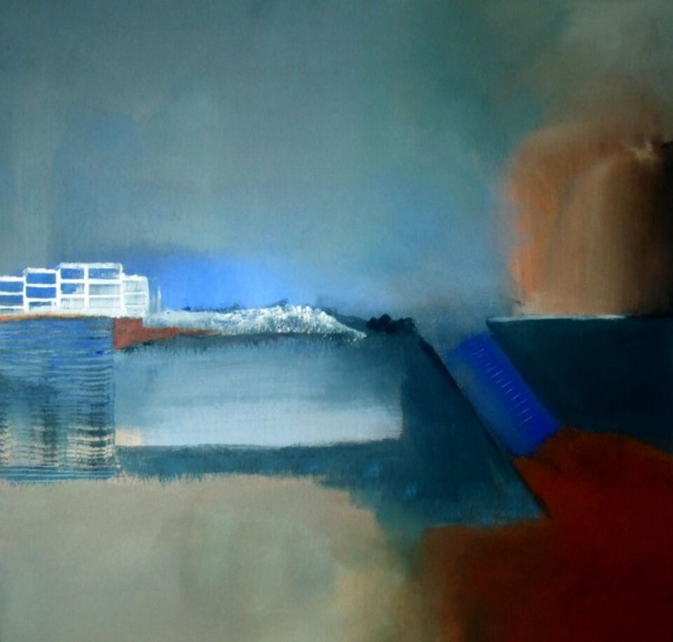 One night last june, Acryl auf Leinwand, Markus Schon
