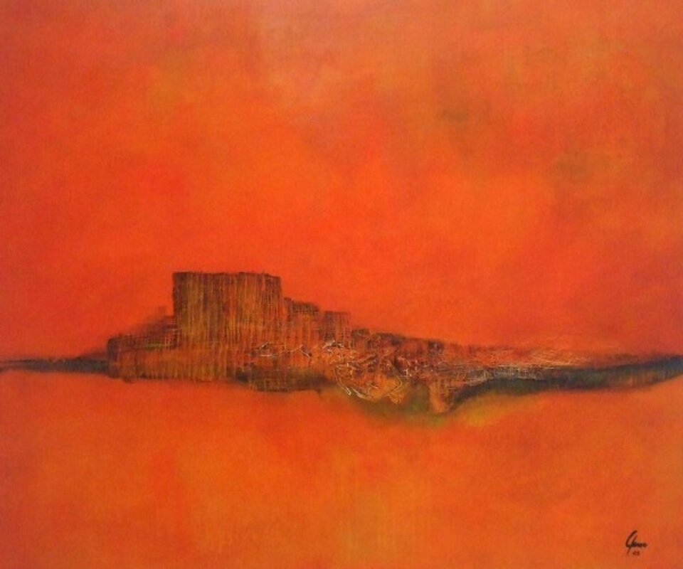 Landscape VIII, Acryl auf Leinwand, Markus Schon