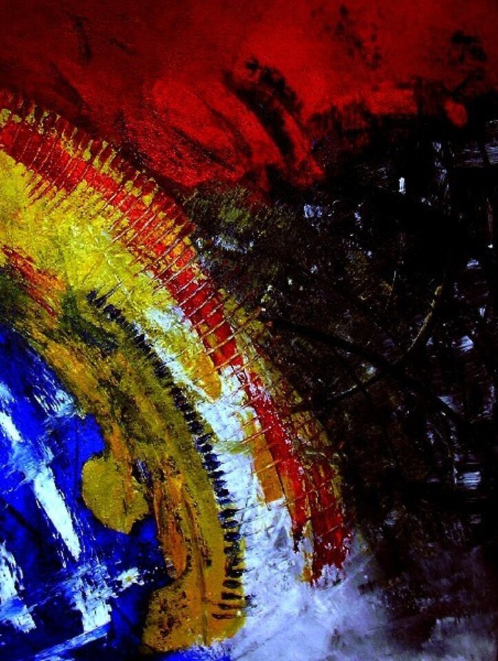 Point of no Return, Acryl auf Leinwand, Markus Schon