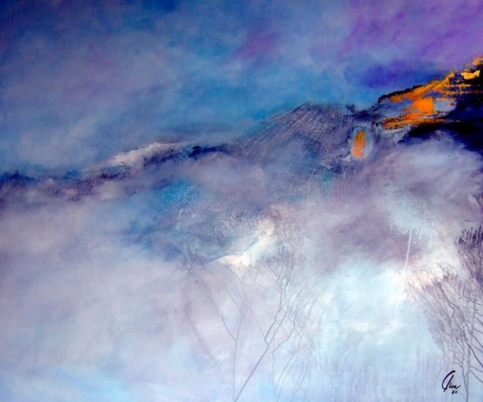 Never before, Acryl auf Leinwand, Markus Schon