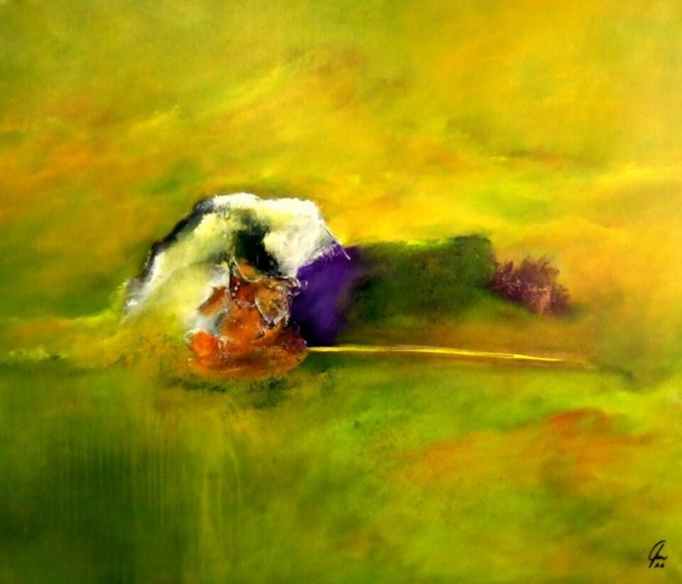 Behind the Darkness, Acryl auf Leinwand, Markus Schon