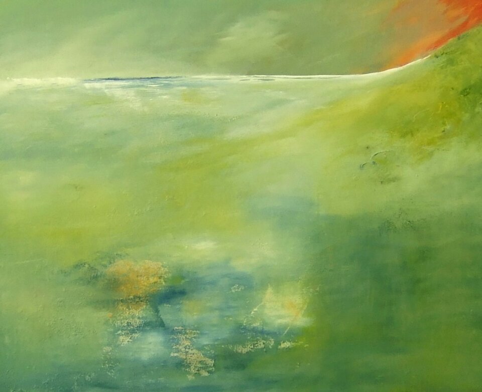 Letter from home, Acryl auf Leinwand, Markus Schon