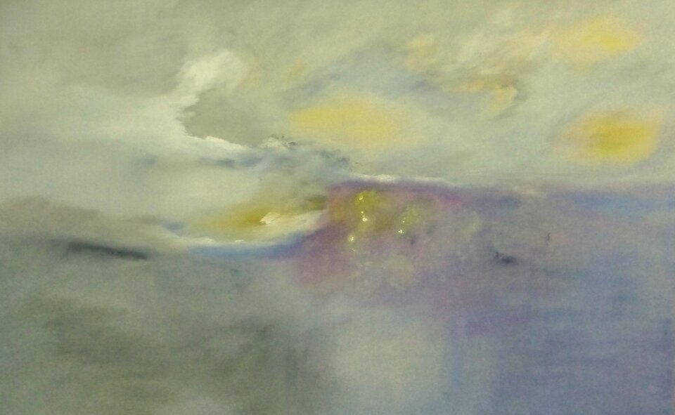 Die Perlenfischer, Acryl auf Leinwand, Markus Schon