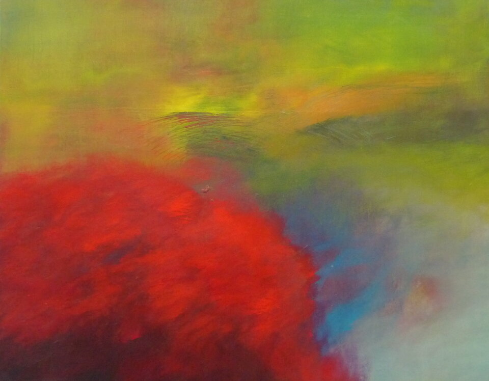 She flies on strange wings, Acryl auf Leinwand, Markus Schon