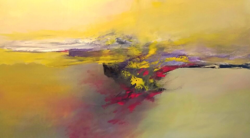 Mediterranean Sundance, Acryl auf Leinwand, Markus Schon