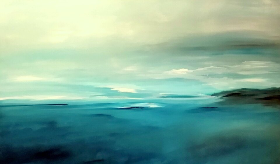 In the Bleak Midwinter, Acryl auf Leinwand, Markus Schon