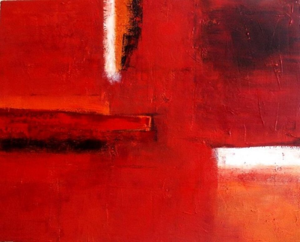 Terra Rossa, Acryl auf Leinwand, Markus Schon