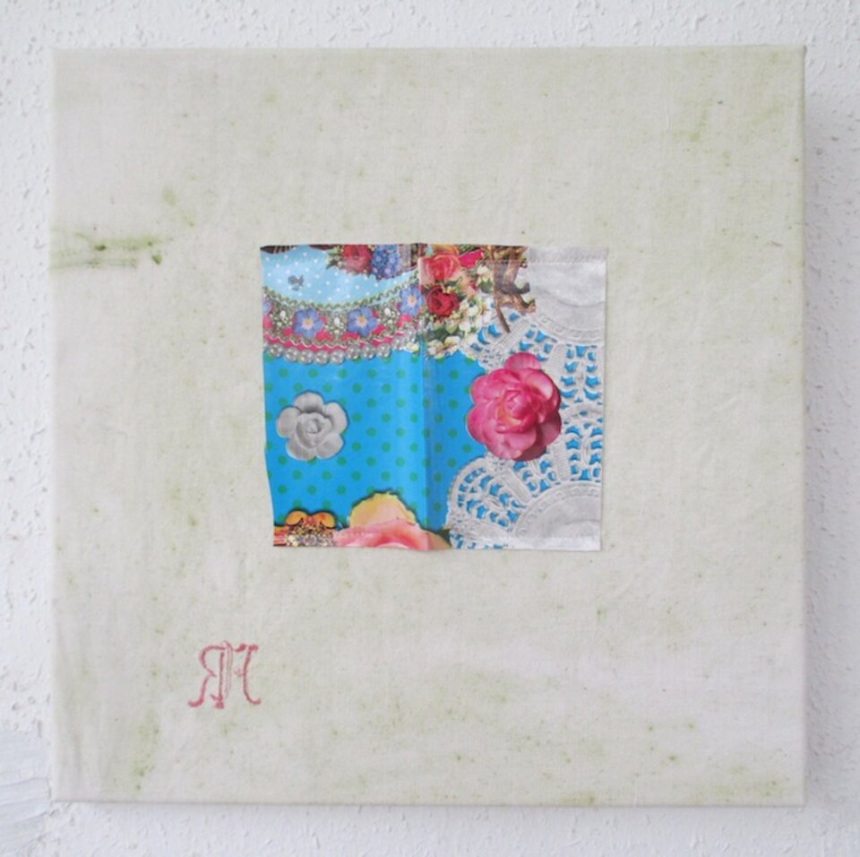 Stilblühte 1, Objekt Keilrahmen, Anett Simon