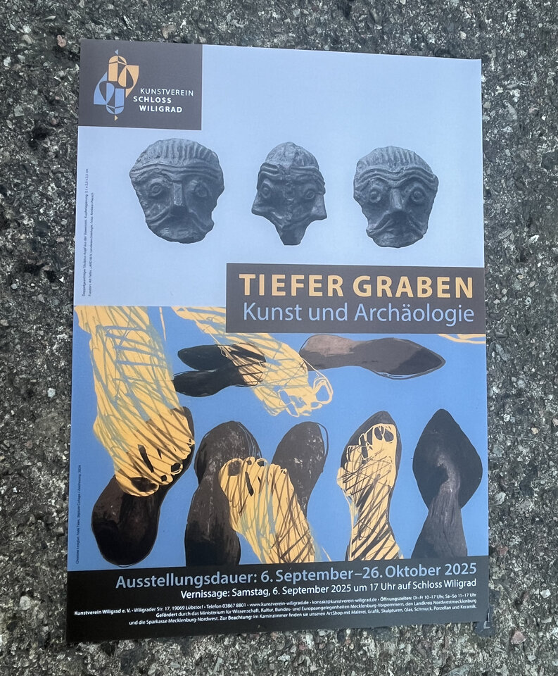Ausstellung: Tiefer graben - Kunst und Archäologie