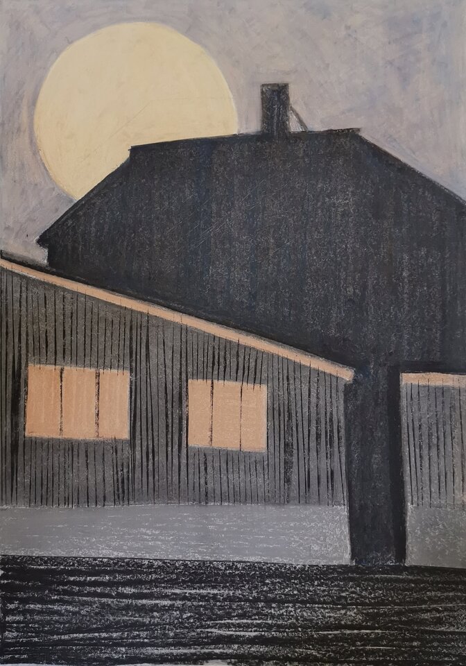 Nachtspaziergang I , Franziska Dathe