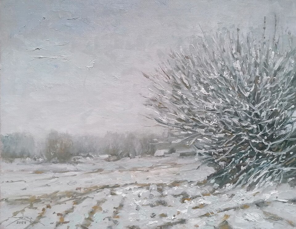 Kalter Wintertag bei Ahrensfelde , Ralf Bechtel 