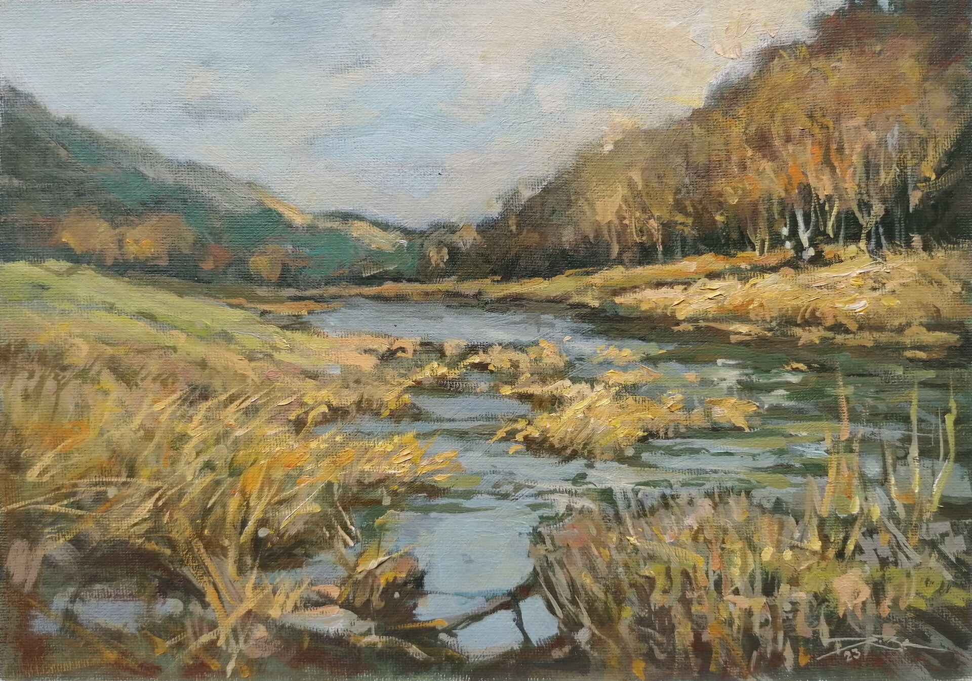 Die Sauer im Winter , Ralf Bechtel 