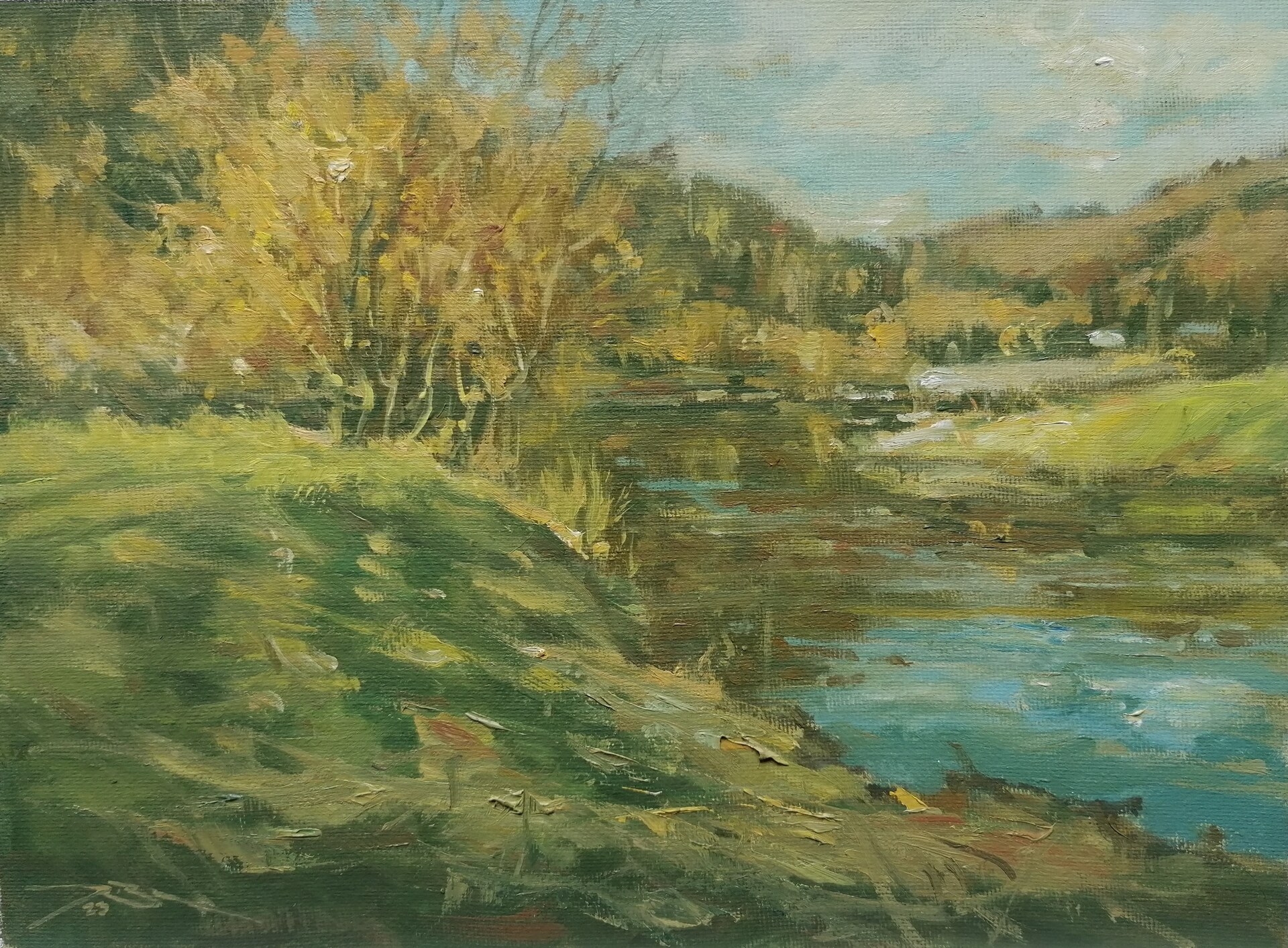 Vorfrühling hinter Ralingen , Ralf Bechtel 