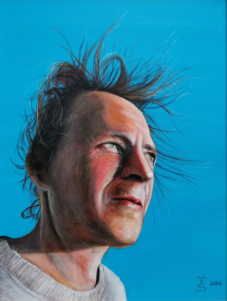 Arne, Acryl auf Leinwand, Thomas Schultze
