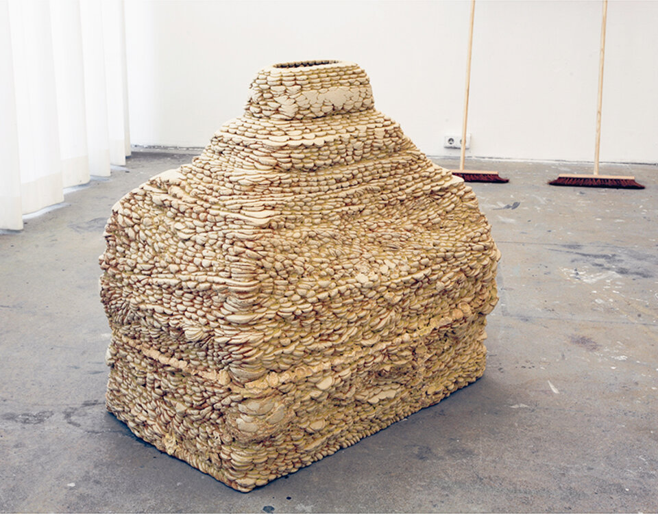 „Lade“, Keramik, glasiert  , Ulrike Bernhardt