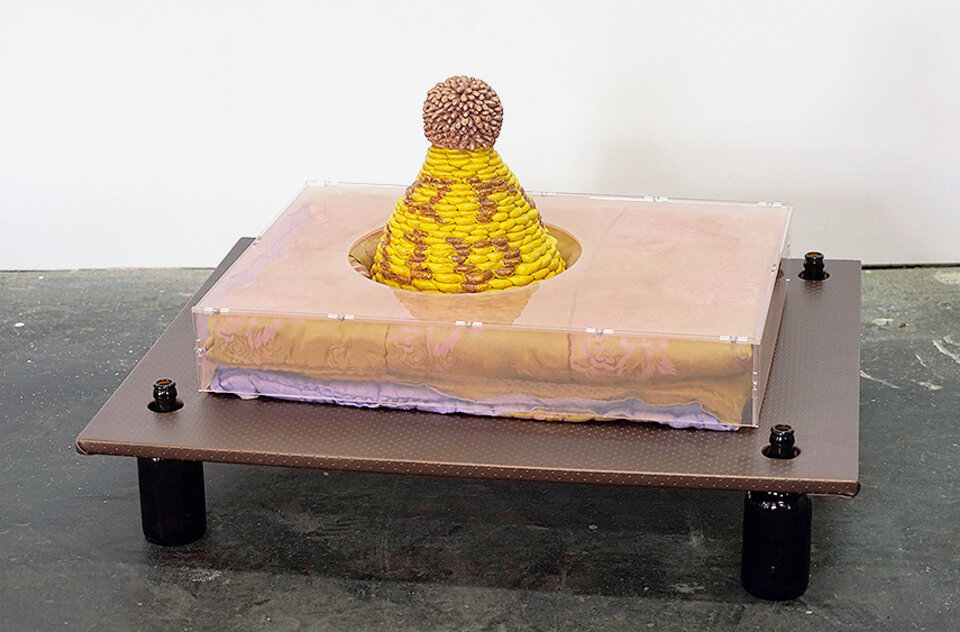 „Warm-up“, Installation , Ulrike Bernhardt