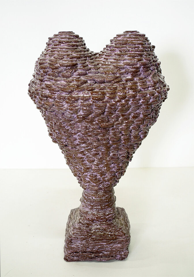 „Seemannsgarn“, Keramik, glasiert  , Ulrike Bernhardt