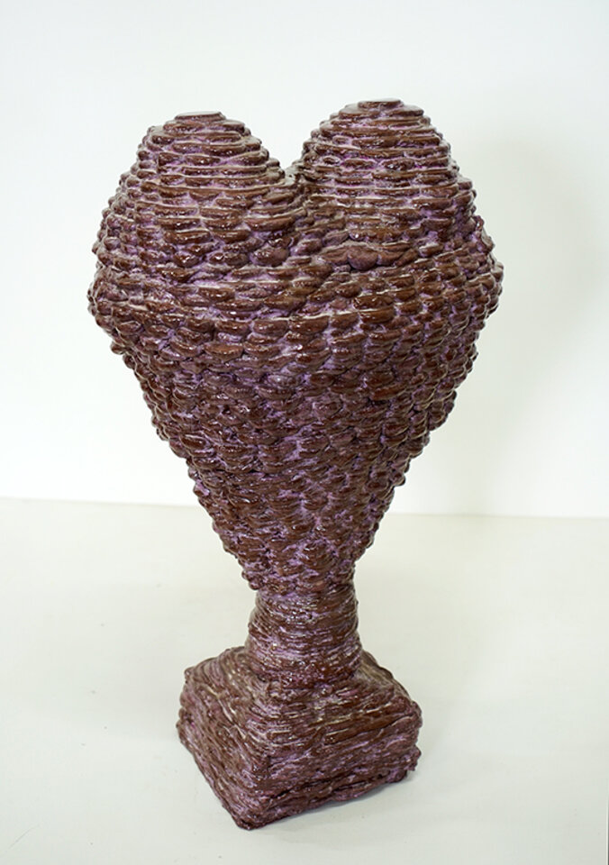 „Seemannsgarn“, Keramik, glasiert , Ulrike Bernhardt