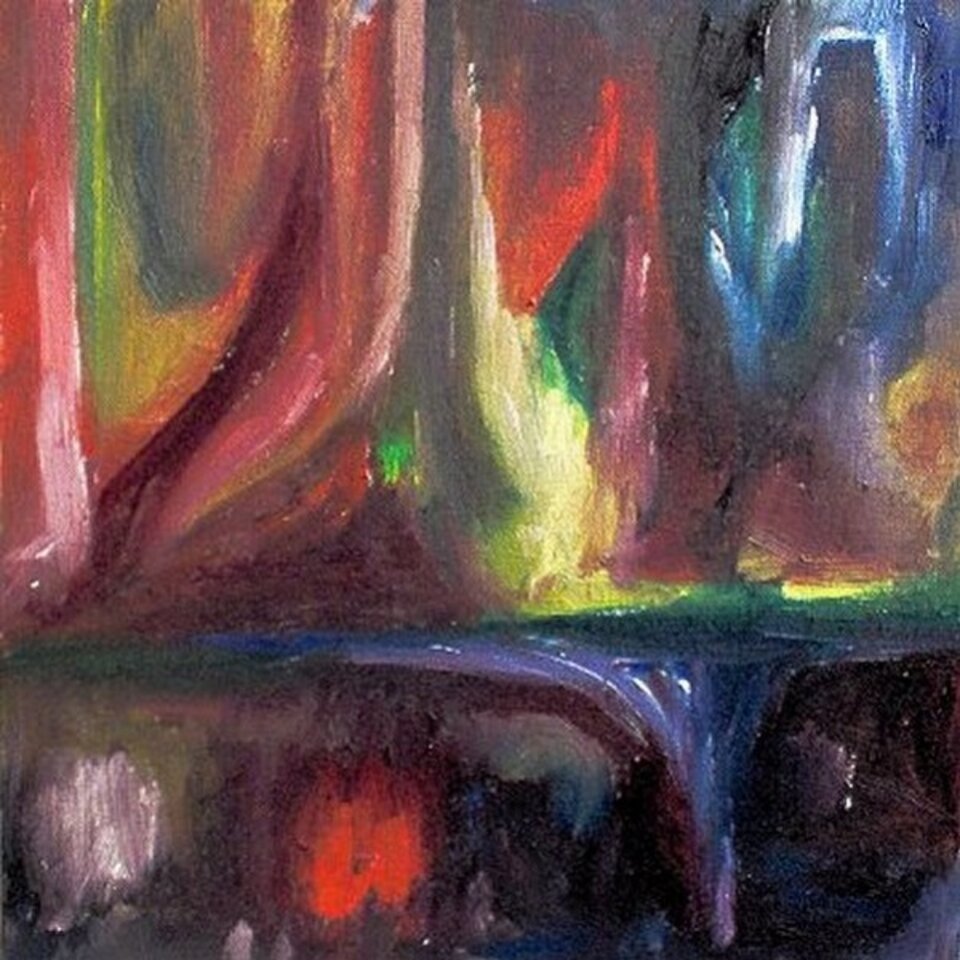 ohne Titel, Öl auf Karton, Rachel Weissenberger