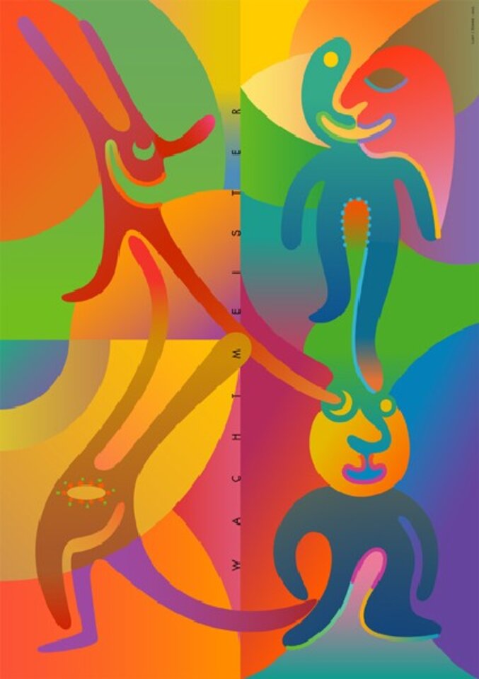 Lust, 2005, Digitalkunst auf Papier, Bernd Wachtmeister