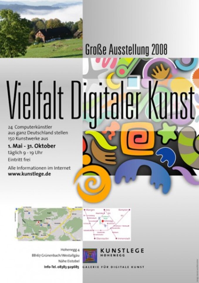 Vielfalt Digitaler Kunst