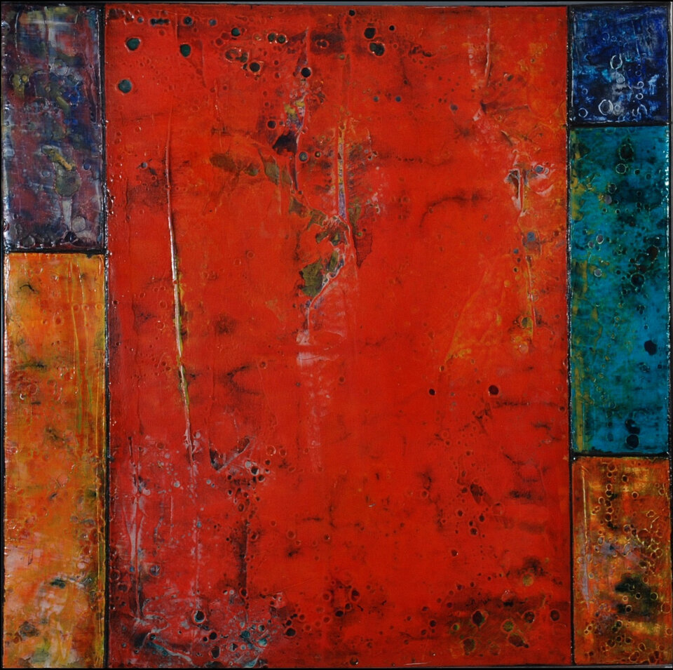 drei-zwei, Acryl auf Leinwand, Henri Gerds