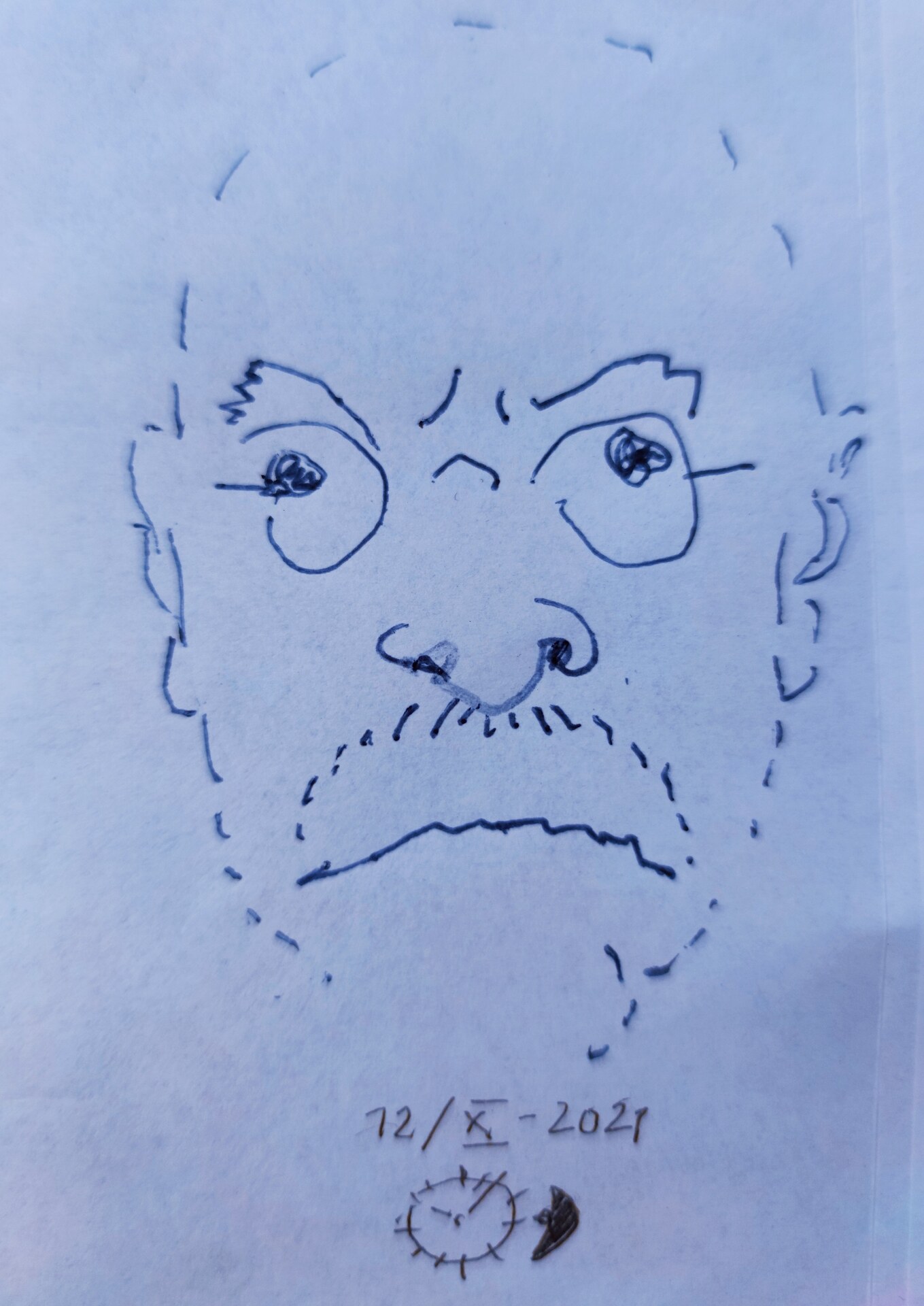 Selbstporträt, Reiner Poser