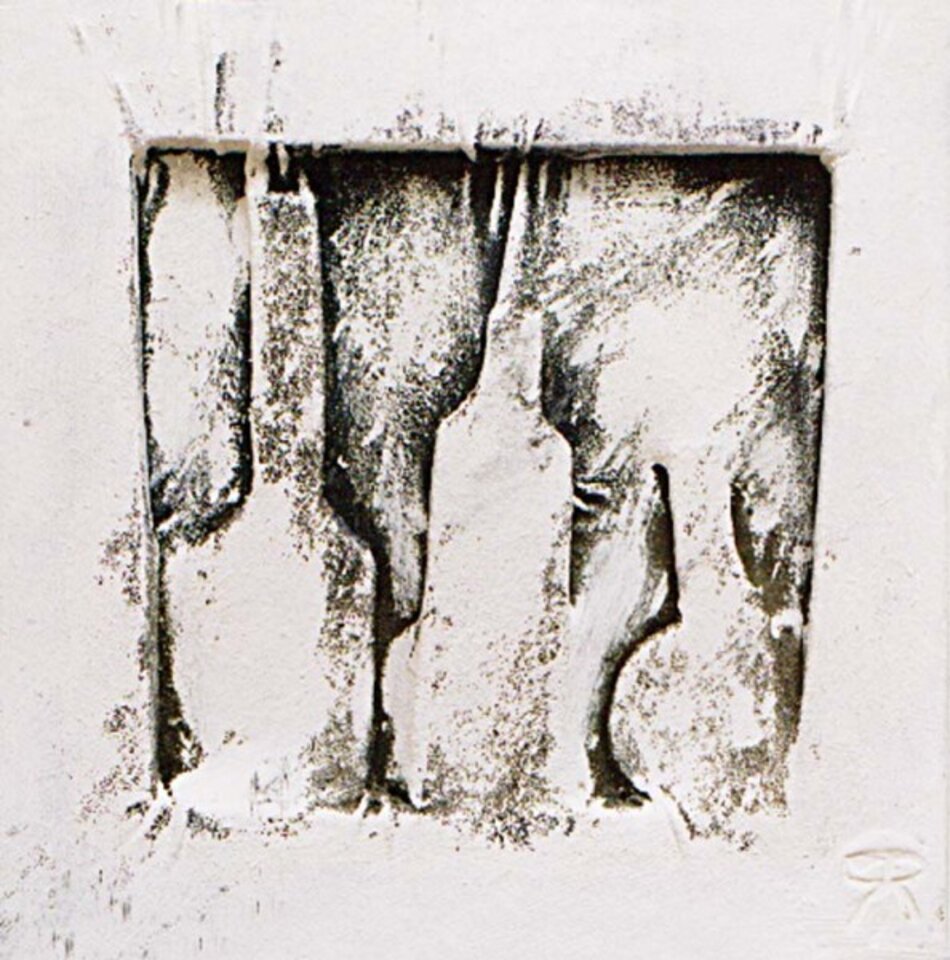 Stilleben mit Flaschen, Harald Reinecke