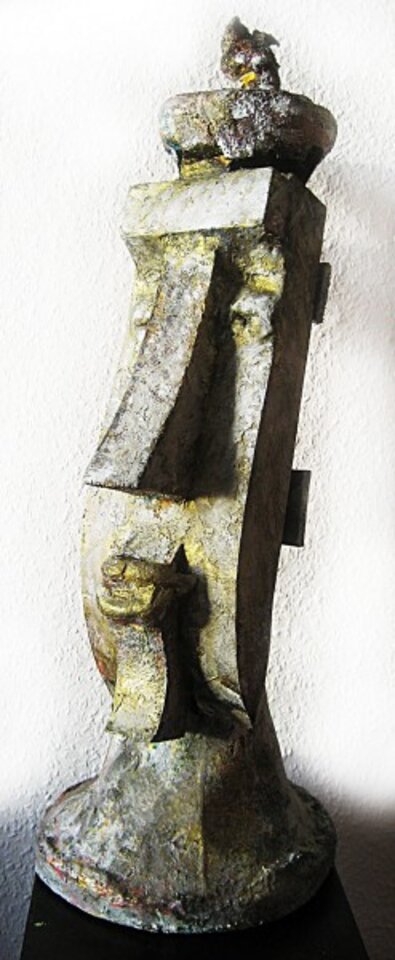 Zerck, Mischtechnik aus Holz, Harald Reinecke