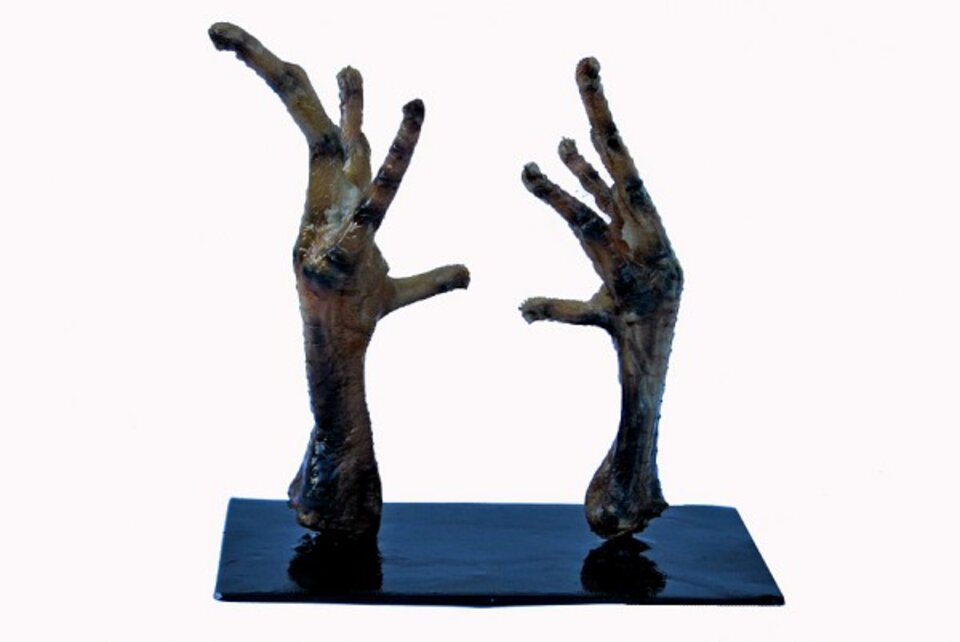 the conflict, Skulptur , André Rump