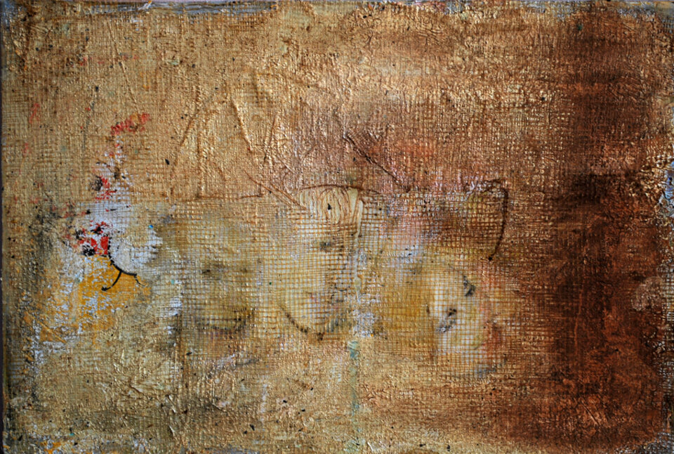 ghosts, Mischtechnik auf Karton, André Rump