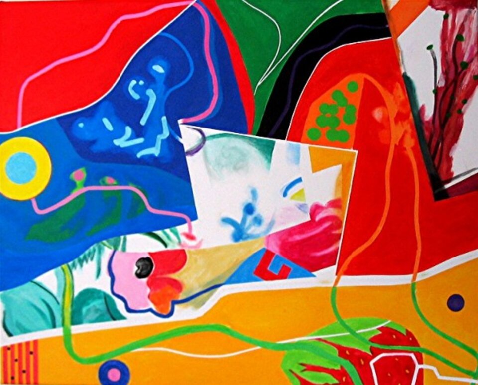 Sommerzeit, Acryl auf Leinwand, Barron Holland