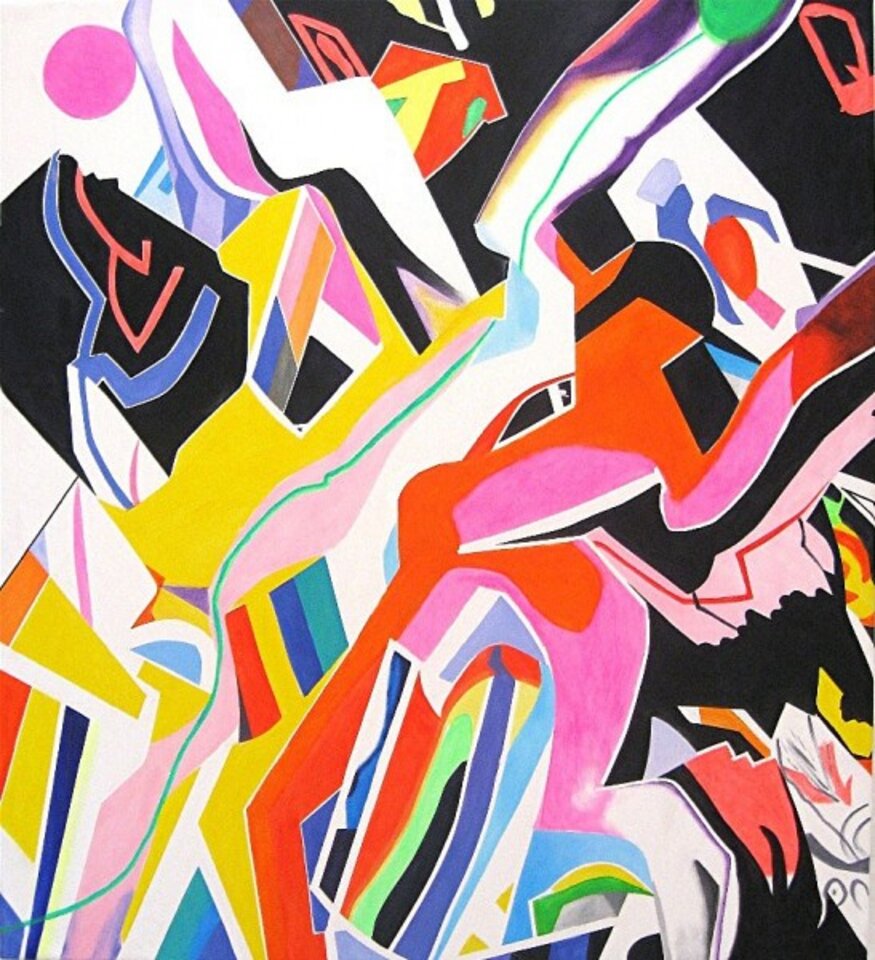 Durchbruch, Acryl auf Leinwand, Barron Holland