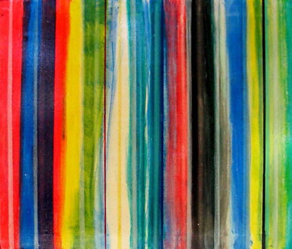 Farbbretter, Acryl auf Leinwand, Barron Holland