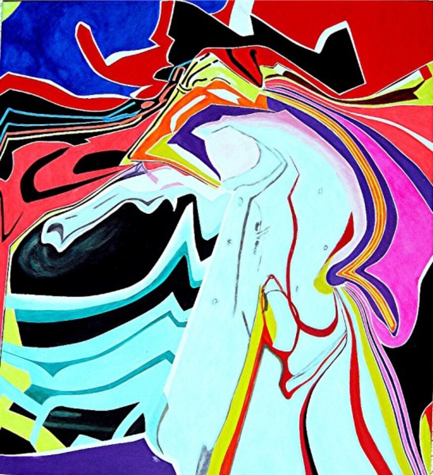 Pirat, Acryl , Barron Holland