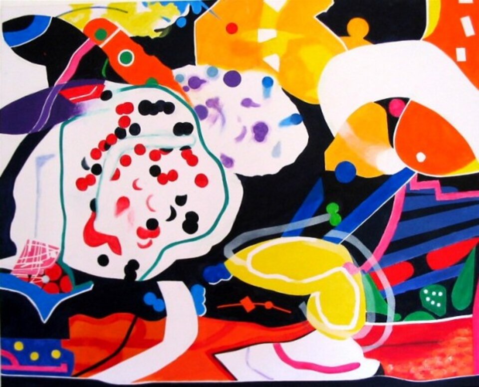 Kulturangebot, Acryl auf Leinwand, Barron Holland