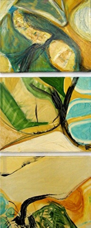 Zengarten, Acryl auf Leinwand, Barron Holland
