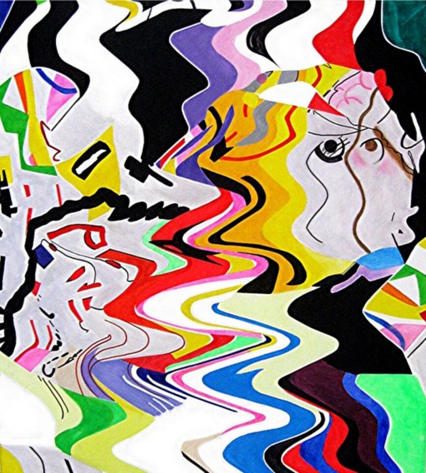 Fluß II, Acryl auf Leinwand, Barron Holland