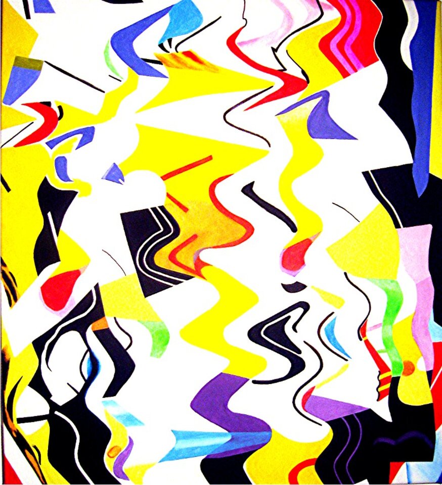 Offenbarung, Acryl auf Leinwand, Barron Holland