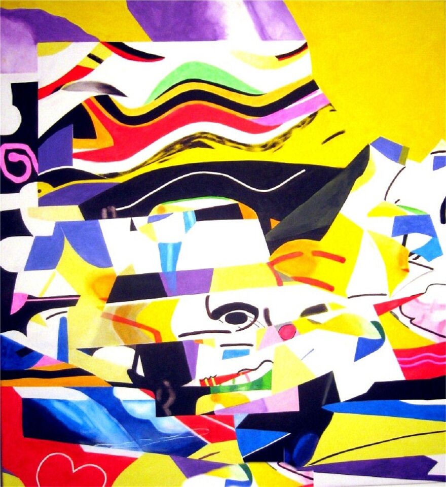 Pharao, Acryl auf Leinwand, Barron Holland