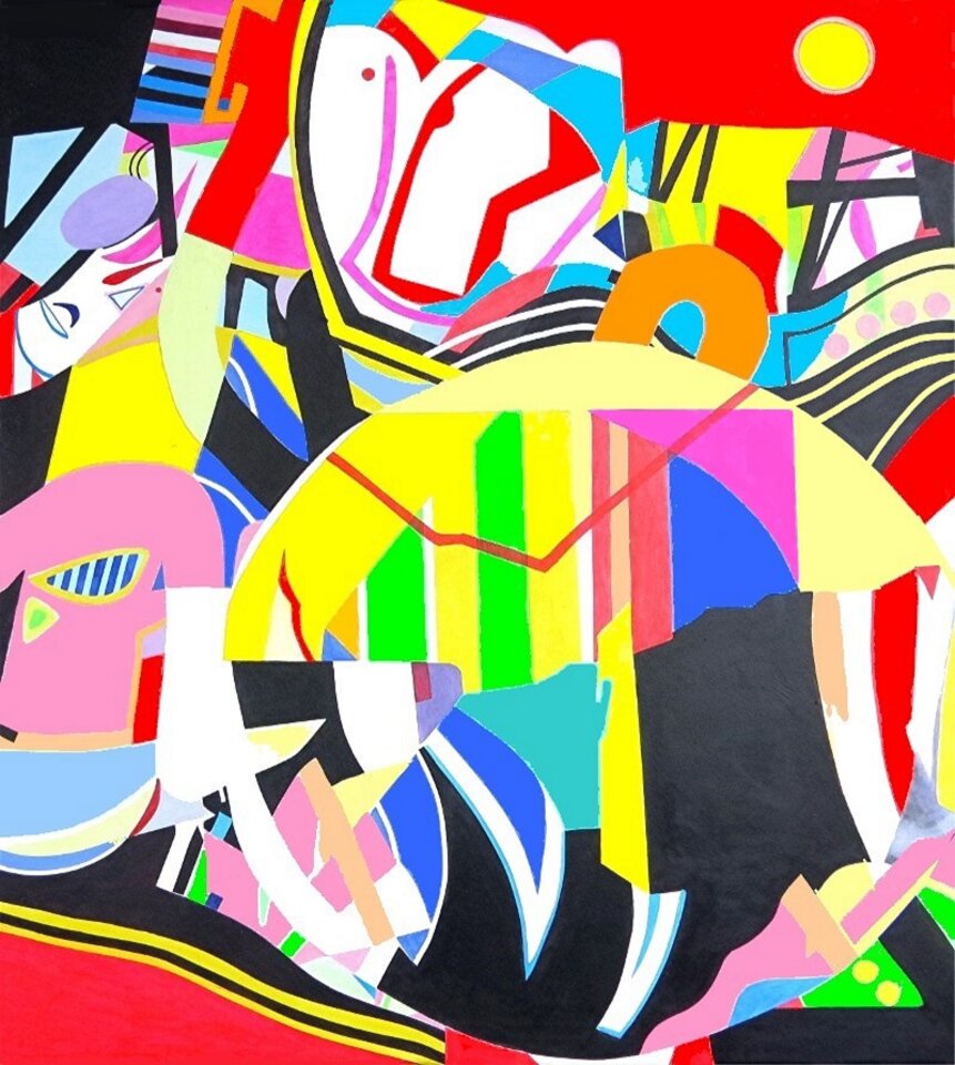 Serenade, Acryl auf Leinwand, Barron Holland