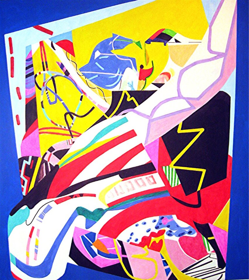 Blick, Acryl auf Leinwand, Barron Holland